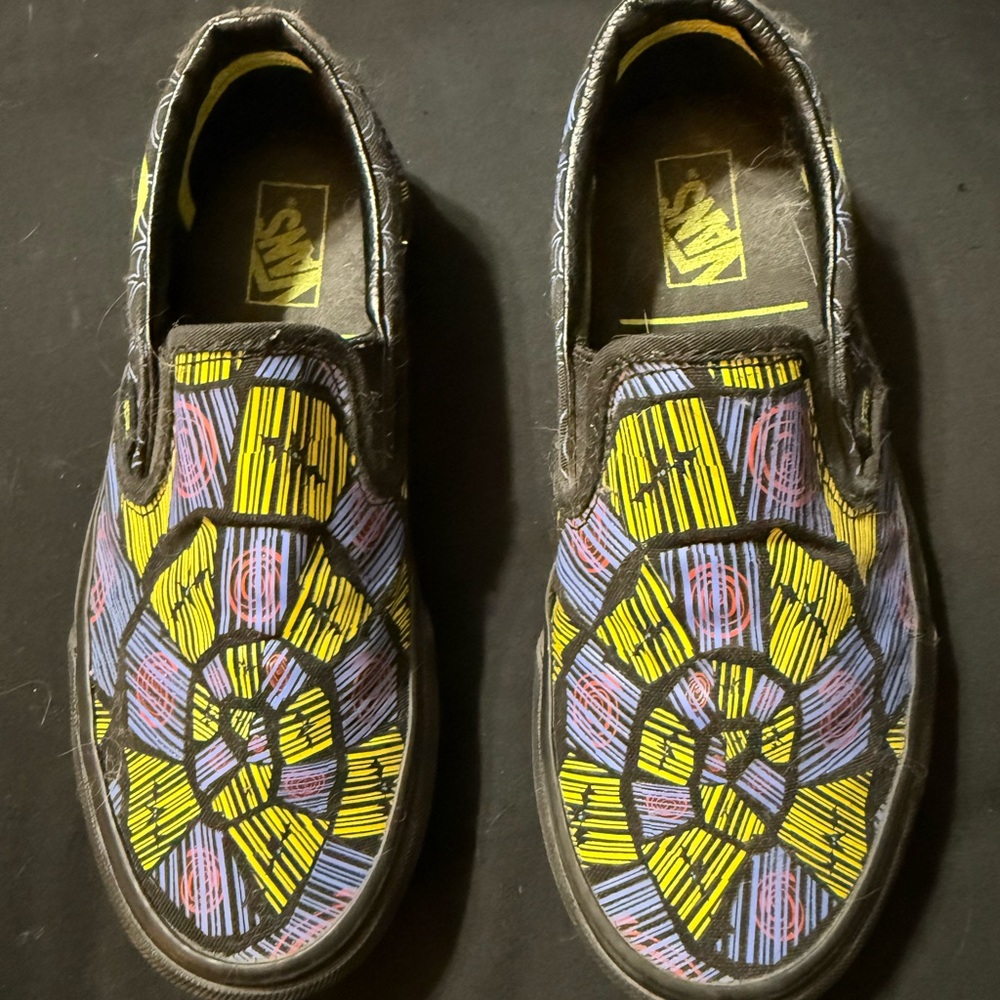 Kids Classic Slip-On Nightmare Before Christmas Oogie Boogie Vans